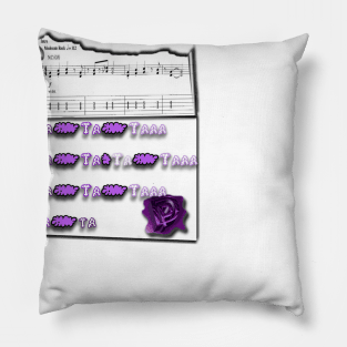 Deep purple Pillow