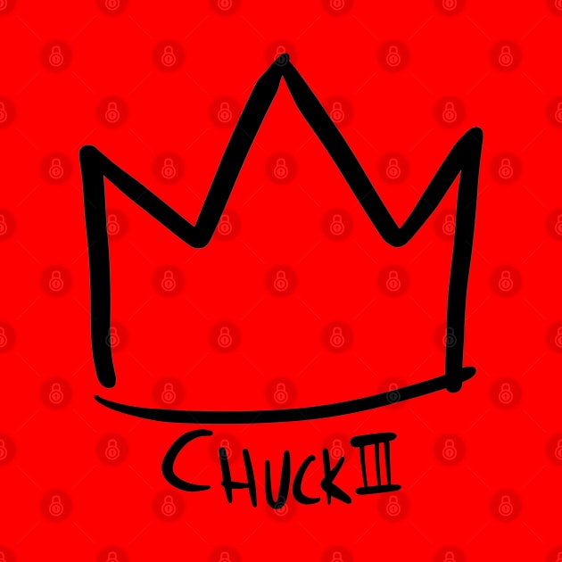 King Chuck III Crown (black drawing) by TJWDraws