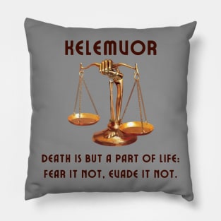 Praise Kelemvor - DND Deity Pantheon Worship Pillow