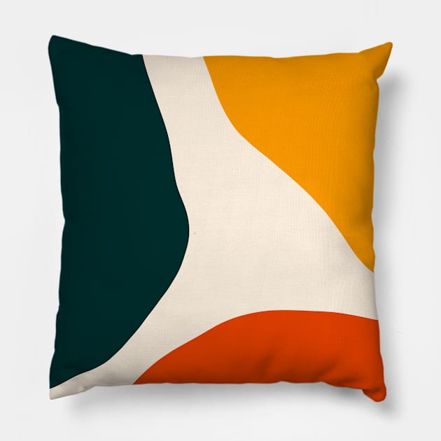 Abstract Scandinavian decor Pillow by Trippycollage