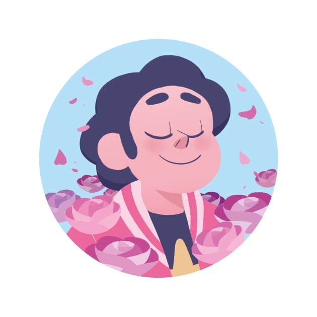 Pastel Steven portrait by bealorart