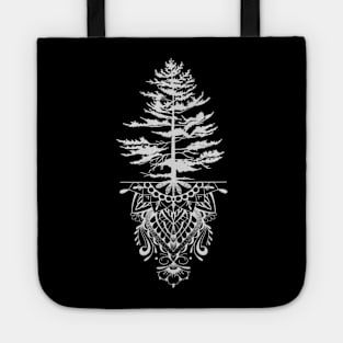 Tree mandala design Tote