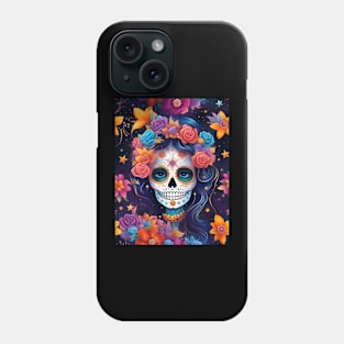 Colorful Catrina Phone Case