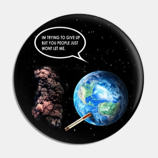 Earth warning Pin