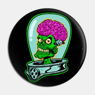 Mars Attacks! Alien Tee Front Pin