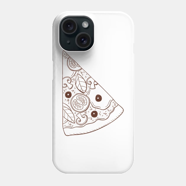 The Pizza Slide Phone Case by Islanr