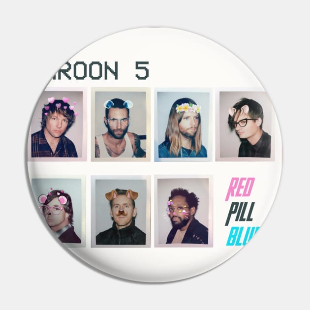 Maroon 5 - Red Pill Blues Tracklist Album Pin by 80sRetro