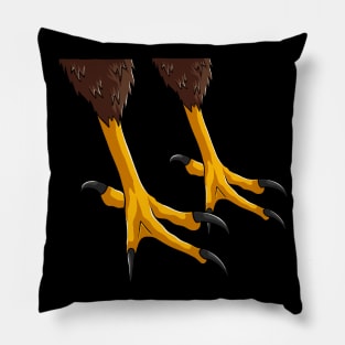 Eagle Birds Of Prey Claws Talons Nature Pillow