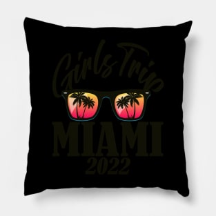 miami girls trip Pillow