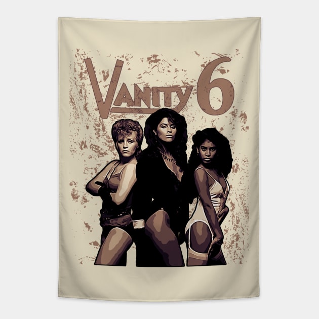 vanity 6 // 80s Tapestry by Degiab