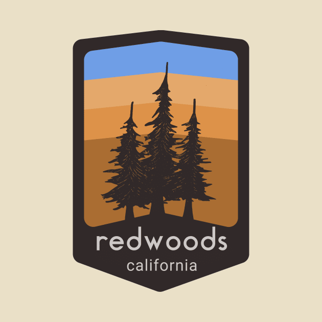 Redwoods of California Logo Apparel & Accessories by bahama mule