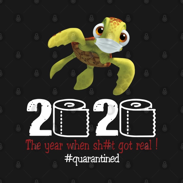 Turtle 2020 The year when shit got real by AteezStore