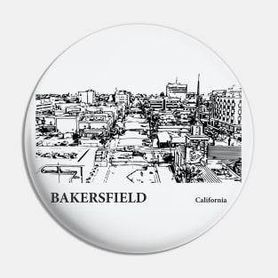 Bakersfield - California Pin