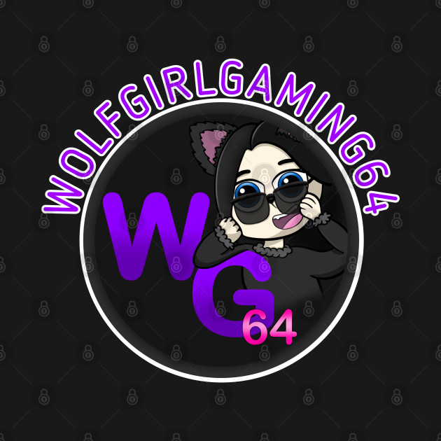 Gamer Girl, Wolf Girl Shade. Twitch streaming emote by WolfGang mmxx