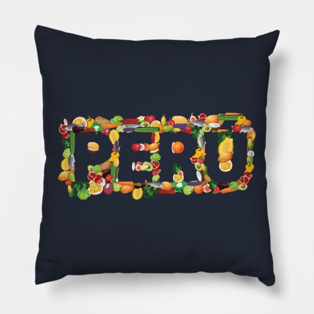 Peruvian Food Pillow by By_Russso