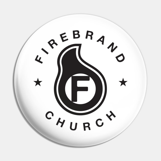 Firebrand Sticker Pin by Alan Jones