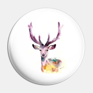 Purple Reindeer Pin