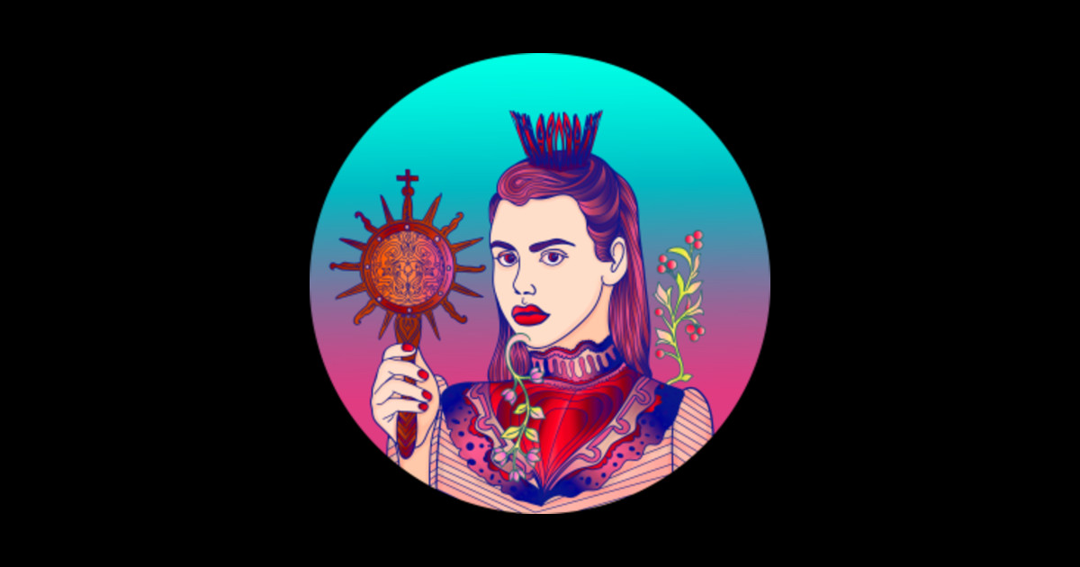 Red queen Red Queen Sticker TeePublic