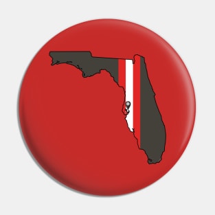 Tampa Bay Football (Alternate) Pin