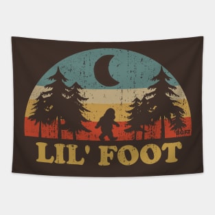 Lil' Foot - Baby Bigfoot Tapestry