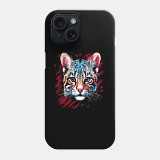 Patriotic Ocelot Phone Case