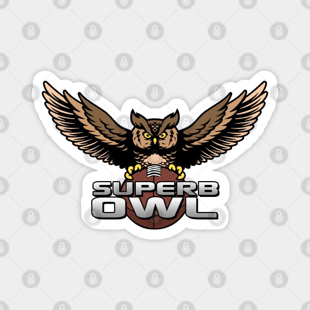 Superb Owl Magnet by graffd02