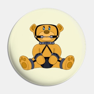 Kinky BDSM Teddy Bear Pin