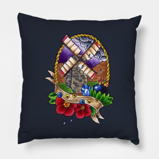 Song of Storms Pillow by CleverAvian