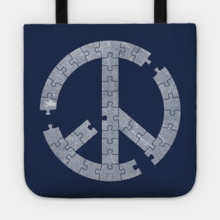 Puzzle Peace Tote