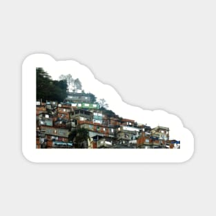 FAVELA Viva Magenta, Rio de Janeiro Magnet