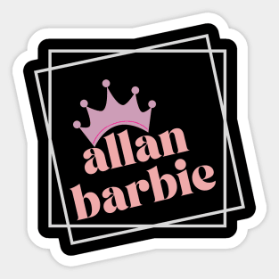 Allan Barbie Movie Sticker – Snark Gifts