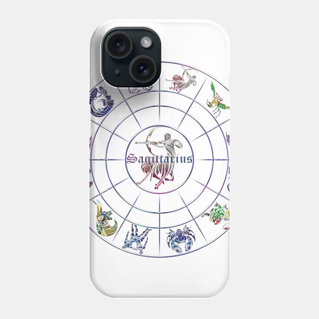 New zodiac 12 in 1 - Sagittarius Phone Case by INDONESIA68