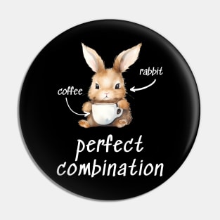 rabbit and coffee - perfect combination Pin