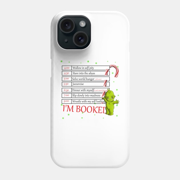 I'm booked candycane Phone Case by ImSomethingElse