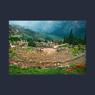 The ancient theater of Delphi T-Shirt