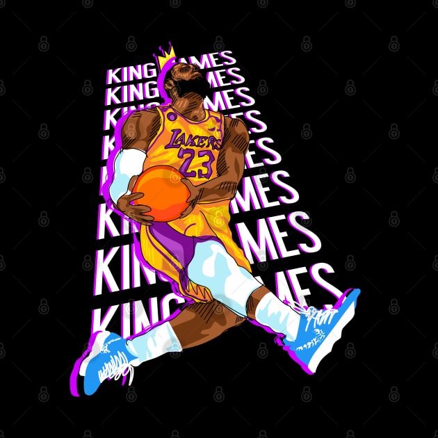 The king : lebron by Qrstore