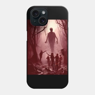 Chasing the Bad Guys (Red) Phone Case