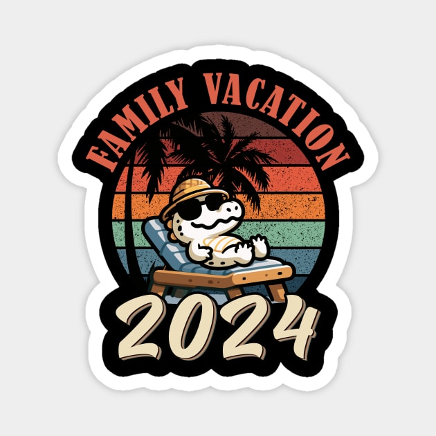 Family vacation 2024 Magnet by MasutaroOracle