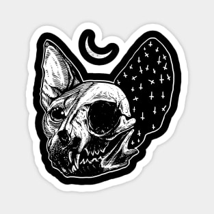 Cat Skull Magnet