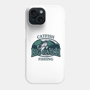 Catfish fishing Phone Case