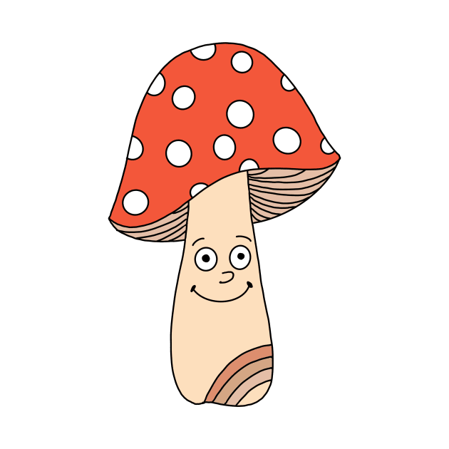 Mushroom sticker by andrealauren