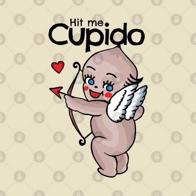 Cute Cupid Valentine's Day by KewaleeTee