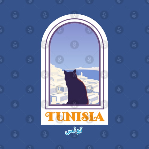 Tunisia cat design by Travellers