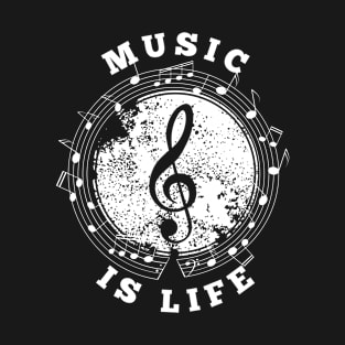 Music is Life T-Shirt