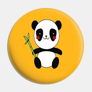 Cute Panda Bkr Pin