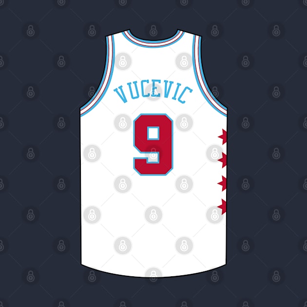 Nikola Vucevic Chicago Jersey Qiangy by qiangdade