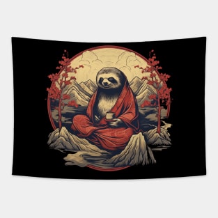 The Slothful Sensei Way Sloth Life Tapestry