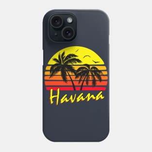 Havana Tropical Sunset Phone Case