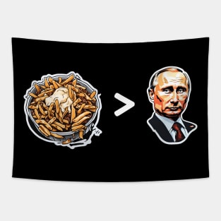 Poutin is better than Putin Tapestry