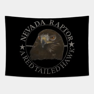 Nevada Raptor, A Red Tailed Hawk Version 3.0 Tapestry